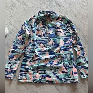 Lilly Pulitzer quarter zip pullover